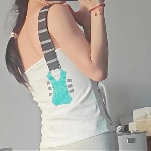Guitar strap tank top thumbnail 2
