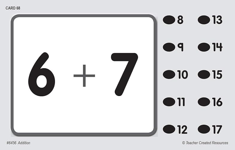 Teacher Created Resources Power Pen Learning Cards: Addition (TCR6456) thumbnail 5