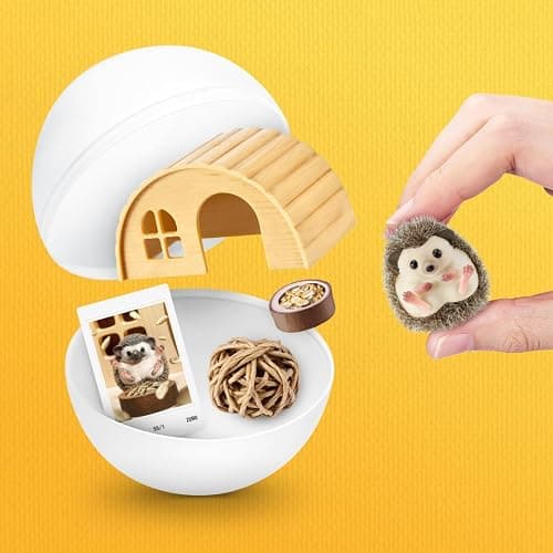 My Mini Pet Series 1 (2 PACK) by ZURU – Collectible Mystery Capsule with Miniature Pet, Home, & Accessories, Unbox Adorable Critters & Playscape for Girls & Collectors. thumbnail 3