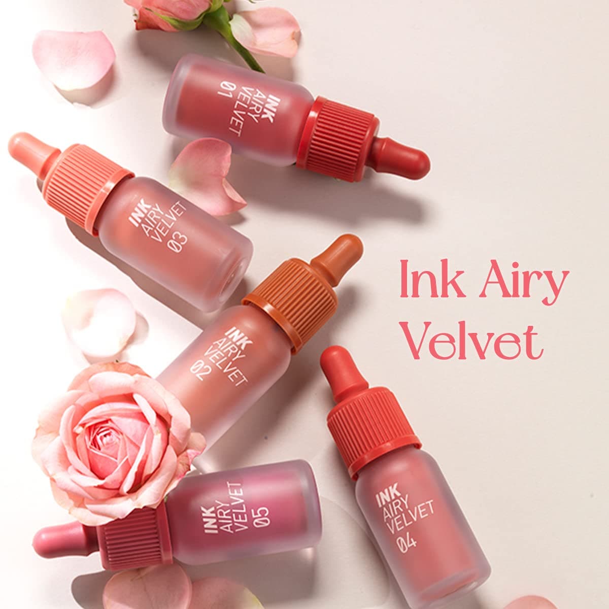 Peripera Ink Airy Velvet 0.14 Ounce 03 Cartoon Coral (NEW) thumbnail 6