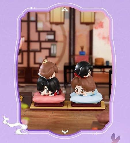 THE UNTAMED Heaven Officials Blessing Desktop Ornaments, Q-Version Character ，Dolls Blind Boxes, Animation Peripheral Products (Random 1 box) thumbnail 5