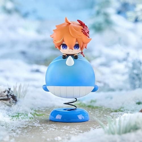 HOYOVERSE GENSHIN Impact Springy Tartaglia Chibi Figure thumbnail 5