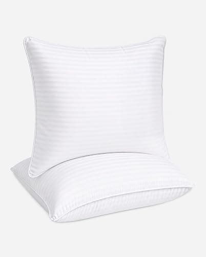 Beckham Hotel Collection Euro Size Throw Pillows (Set of 2), 26 x 26 | Down Alternative Pillow Insert for Bed, Couch, and Sofa thumbnail 10
