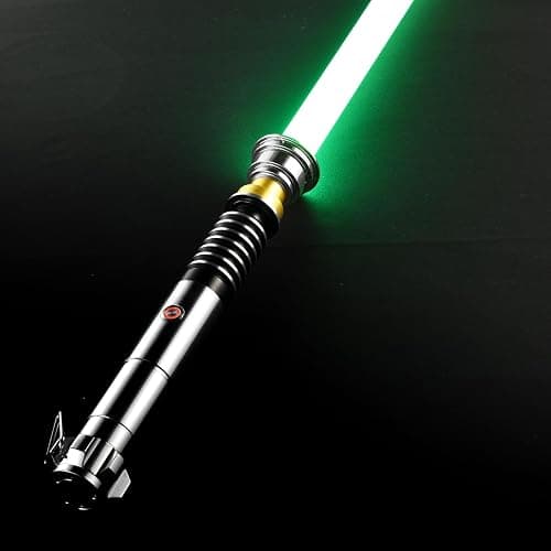 LIHTJOYFUN Lightsaber,Metal Dueling Light Saber, Smooth Gesture Swing,USB Rechargeable Lightsabers with 18 Set Sound Effects with 19 Colors Change,Light Saber Sword Toy(Luke) - Image 1