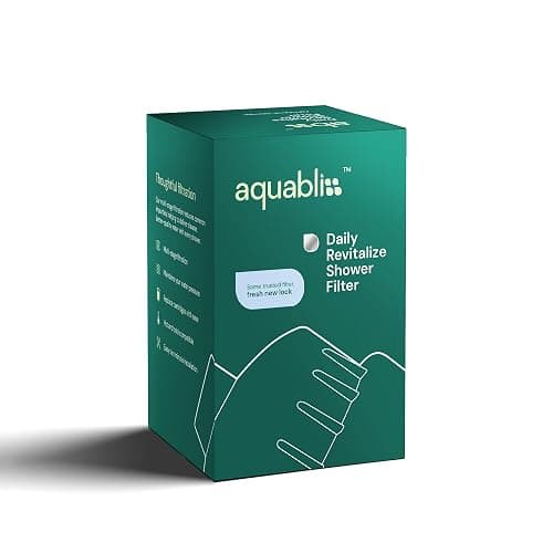AquaBliss High Output Revitalizing Shower Filter - Reduces Dry Itchy Skin, Dandruff, Eczema, and Dramatically Improves The Condition of Your Skin, Hair and Nails - Brushed Nickel (SF100-BN) thumbnail 3