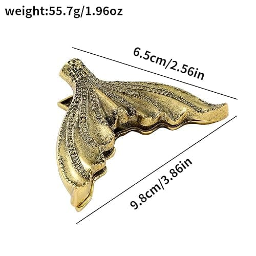 Vintage Fish Tail Book Clip - Paper Storage Clip Journal Clips to Hold Journal Open While Writing Scrapbook Kit Document Clip thumbnail 2