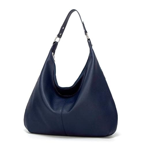 Ashioup Women's Tote Bag Vintage PU Leather Handbags for Women Hobo bags Tote Shoulder Bag with Zipper thumbnail 4