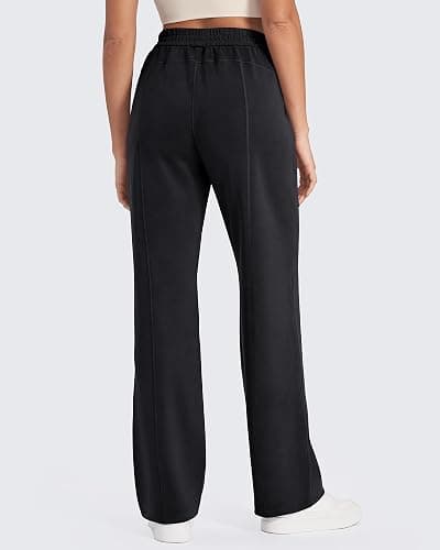 G4Free Smoofit Modal Soft Wide Leg Sweatpants Yoga Pants with Pockets Drawcord Casual Lounge Pants thumbnail 6