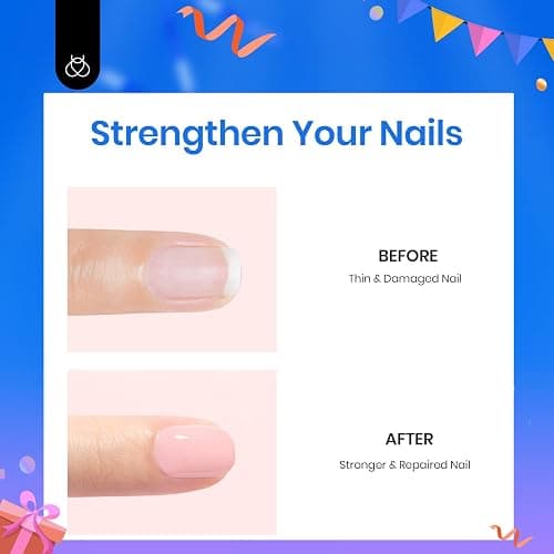Beetles Rubber Base Builder Nail Gel - White Nude Pink Glitter French Tip Base Color Gel Polish Set for Manicure Strengthener Long Lasting Soak Off U V LED Nail Art thumbnail 5