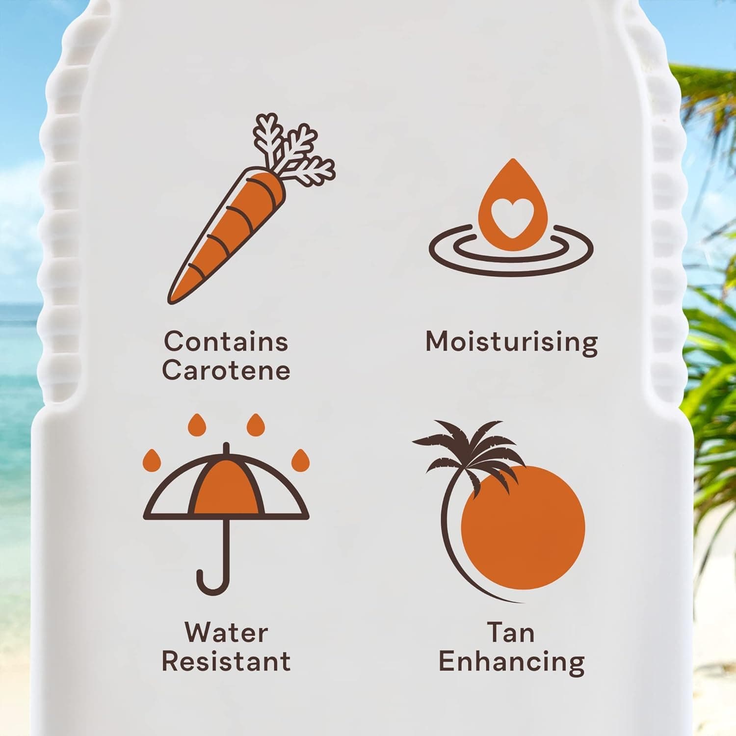 Malibu Sun Bronzing Fast Tanning Oil with Beta Carotene, Water Resistant, Tropical Coconut Fragrance, 200ml thumbnail 3