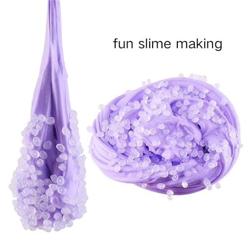 CCINEE Translucent Fishbowl Beads Slushie Rice Beads for Crunchy Slime, DIY Craft Supplies, Vase Filling,Christmas, New Year, Wedding and Table Decoration, 2 Ounces thumbnail 7