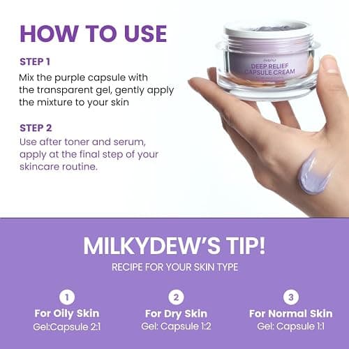 delphyr Deep Relief Capsule Cream – Bakuchiol, Niacinamide 5% & Ceramide – Soothing, Hydrating – All-Vegan, No Artificial Colors or Fragrances – Korean Skin Care thumbnail 6
