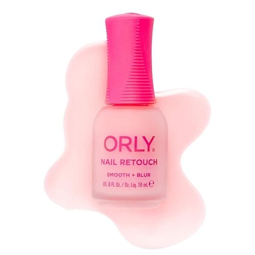 Orly Nail Retouch Smooth + Blur | Nail Perfector for Ridges & Imperfections | Delivers an airbrushed “Photoshop for Your Nails” Effect | Blurs, Smooths & Evens Tone | Matte Finish Base Coat (18 ml) - Image 1
