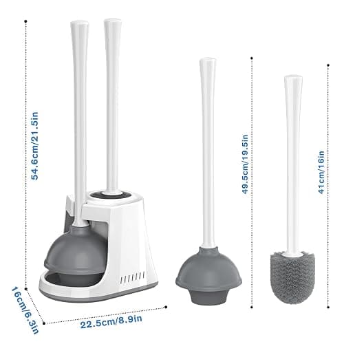 Toilet Plunger and Brush thumbnail 2