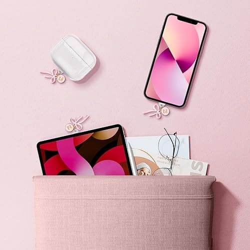 3Pcs Pink Bow USB C Kindle Dust Plug Charms for iPhone 17/16/15 Pro Max,Cute Initial Type C Dust Plug Covers for Phone Charging Port,Port Cover Protector Accessories for Kindle Paperwhite Colorsoft thumbnail 4