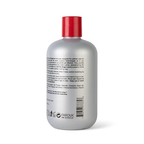 CHI for Dogs Shed Control Anti-Shedding Dog Shampoo, 16 Oz | Reduces loose hair, sulfate and paraben free, pH-balanced, cruelty-free, for all coat types and breeds thumbnail 7