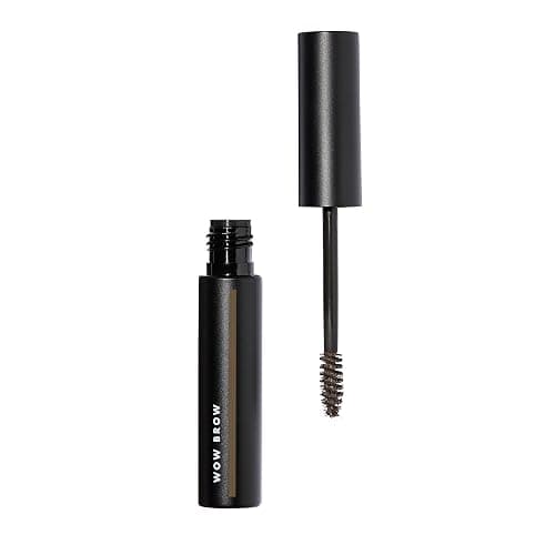 e.l.f. Wow Brow Gel, Volumizing, Buildable, Wax-Gel Hybrid, Creates Full, Voluminous-Looking Brows, Locks Brow Hairs In Place, Neutral Brown - Image 1