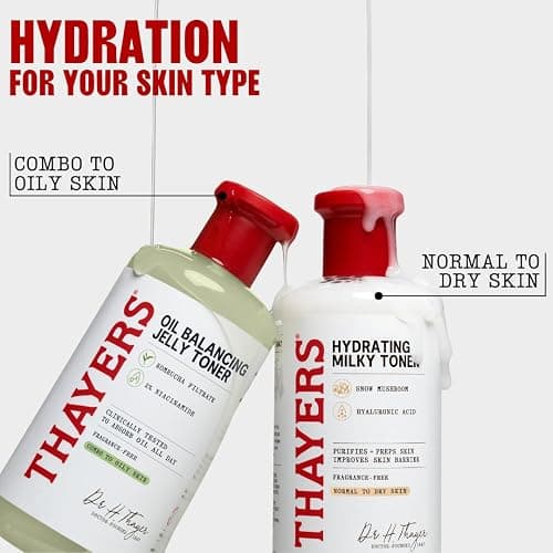 Thayers Oil Balancing and Cooling Jelly Toner, Pore Reducing Facial Toner That Mattifies and Hydrates, Skin Care for Combination to Oily Skin, 12 Fl Oz thumbnail 7