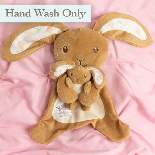 Kids Preferred Guess How Much I Love You Cute Bunny Plush Lovey Crinkle Security Blanket for Infants, Babies, Toddlers and Kids thumbnail 6