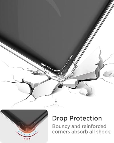 Miimall Clear Case for 7" Kindle Paperwhite 12th Generation 2024 and Kindle Colorsoft Signature Edition 2024 Ultra Thin Soft Flexible TPU Reinforced Corners Shockproof Non-Yellowing Shell Case Clear thumbnail 3