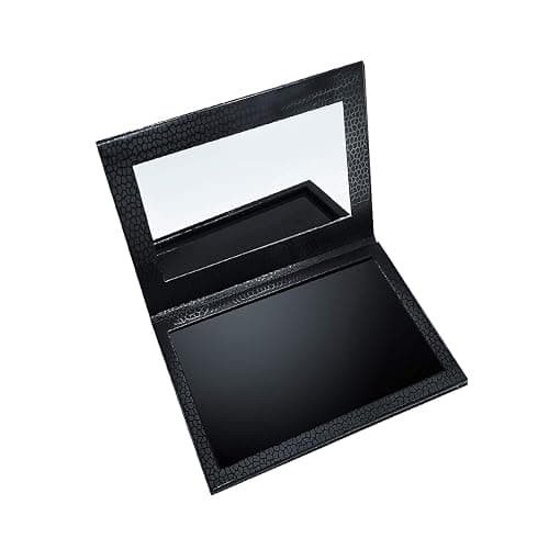 Allwon Magnetic Palette Empty Makeup Palette with Mirror for Eyeshadow Lipstick Blush Powder (Black) thumbnail 6