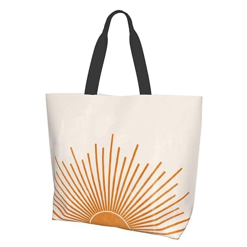 Shoulder Bag Large Reusable Eco-friendly Shopping Bags Portable Storage Handbag thumbnail 9