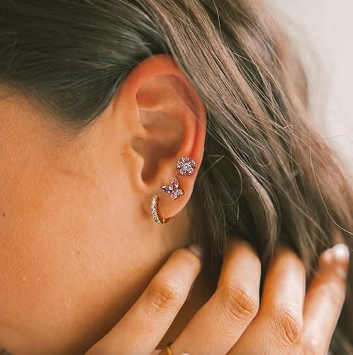 Stud Earrings Set for Women thumbnail 2
