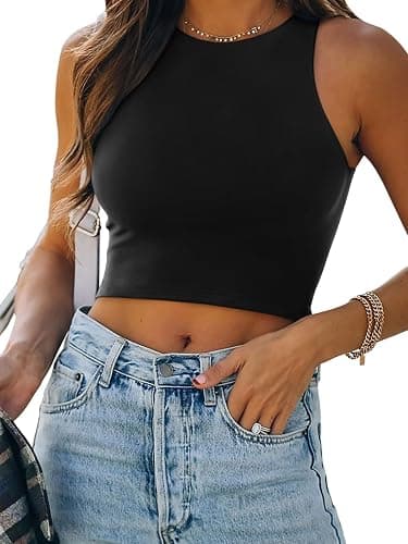 Halter Neck Tank Top - Image 1
