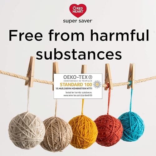 Red Heart Super Saver Jumbo Sutherland Stripe Yarn - 2 Pack of 283g/14oz - Acrylic - 4 Medium (Worsted) - 482 Yards - Knitting/Crochet thumbnail 5