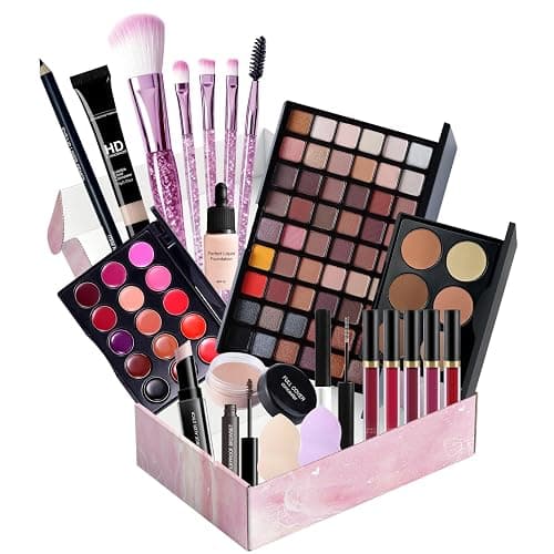 Makeup Set Full Kit for Women Teens Girls,makeup kit for teens,Beginner Make up Sets,Travel Friendly Makeup Gift Set,makeup kits for women,All in One Make up Kit thumbnail 9