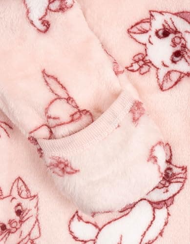 Disney Minnie Mouse Baby Girls Fleece 2 Pack Woobie Coveralls Newborn to Infant Sizes (Newborn - 24 Months) thumbnail 2