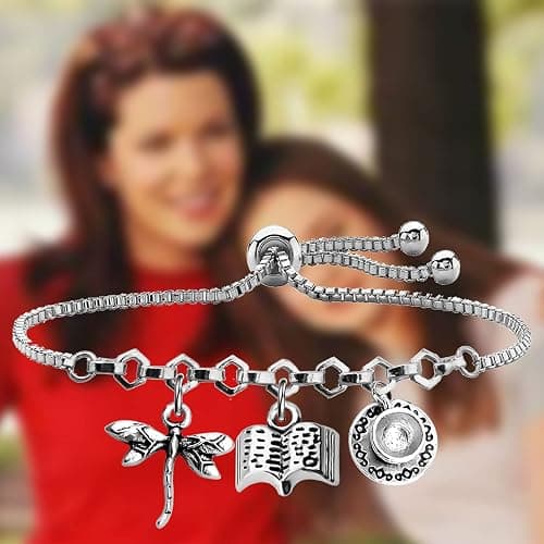 MYOSPARK G G Gifts for Women TV Show Inspired Charm Bracelet TV Show Themed Jewelry Gift Sister Gift thumbnail 7