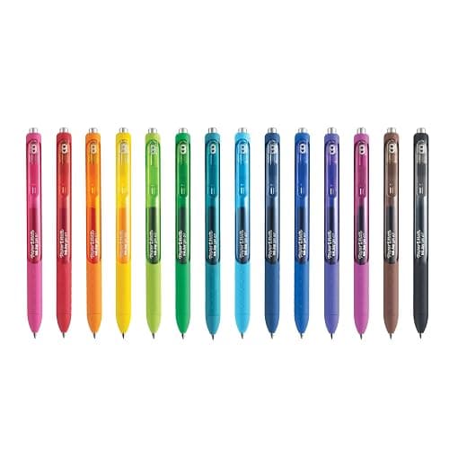 Paper Mate InkJoy Gel Pens, Assorted, Medium Point (0.7mm), 14 Count - Smooth Writing, Back to School, Teacher Supplies, Journaling, Note-Taking, Doodling - Image 1