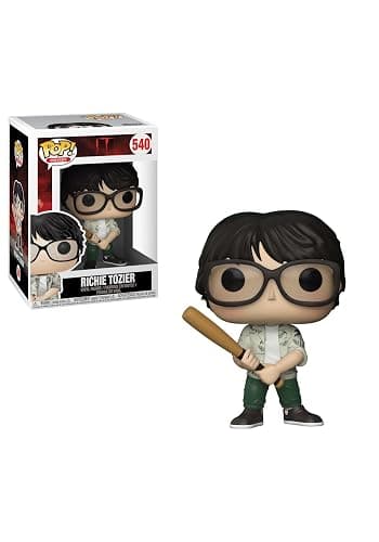 Funko Pop Movies: IT-Richie with Bat Collectible Figure, Multicolor - Image 1