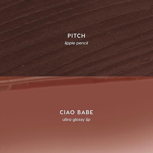 ColourPop Extra Mocha Lip Kit - High-Pigment, Long-Lasting & Sharpenable Lip Liner and Lip Gloss with High-Impact Color - Includes Shades Pitch & Ciao Babe (2 Count) thumbnail 2
