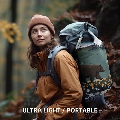 KawaGebo Kamp Camping Blanket Puffy - Outdoor Stadium Blanket Wearable, Lightweight, Packable, Machine Washable Camping Quilt for Traveling, Picnic, Beach, Party thumbnail 7