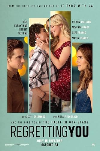 Regretting You 2025 Movie Posters for Boys & Girls Bedroom Decor Wall Art Print Gift Poster 16x24, Unframed - Image 1