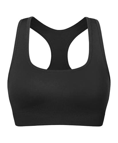 TomTiger Sports Bras for Women High Impact Racerback Removable Padded Seamless Yoga Workout Activewear Bra thumbnail 5