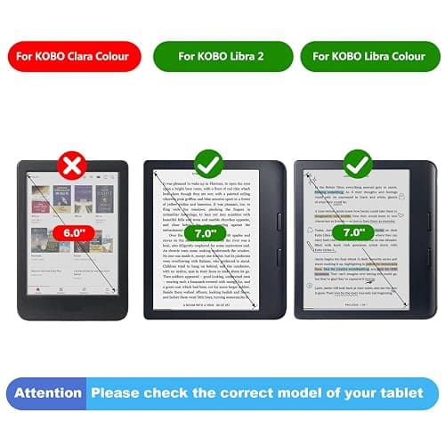 Pour KOBO Libra 2 / KOBO Libra Colour 7.0" Verre Trempé Protecteur 2 Pièces | protecteur offre une dureté de niveau 9H thumbnail 2