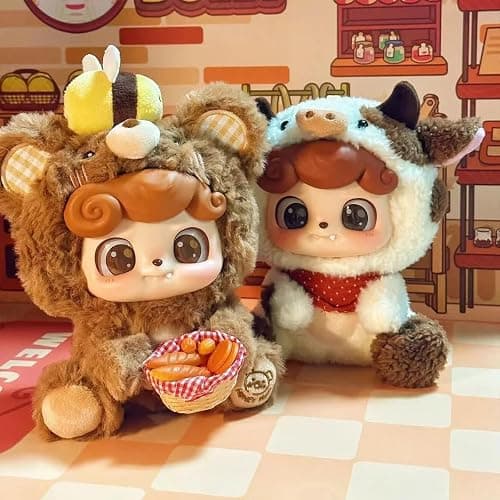 Triiter Q.Kid Animal Preschool Plush Series Blind Box 1PC (1 of 7 Possible Styles) Cute Figures Collectible Toys Birthday Gifts (1Pc-Blind Box) thumbnail 7