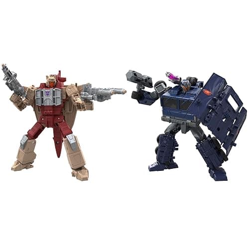 Transformers Legacy United Doom ‘n Destruction Collection, Mayhem Attack Squad Converting Action Figure 4-Pack, Breakdown & Windsweeper, 8+ Years (Amazon Exclusive) - Image 1