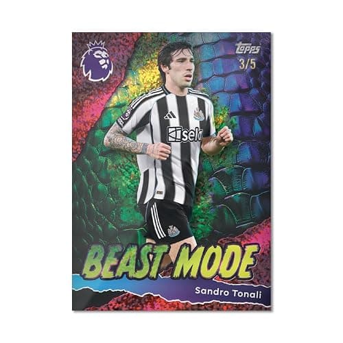2025 Topps Premier League Debut Edition Cards - Random Mega Tin (40 Cards + 3 Exclusives) thumbnail 4