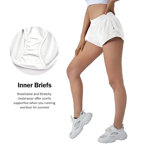Aurefin Running Shorts Athletic Sports Shorts thumbnail 6