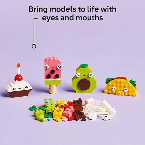 LEGO Classic Creative Food Friends Building Toy Set - Pretend Play Food for Kids, Boys and Girls, Ages 4+ - Learning and Educational Toy for Preschool - Gift Idea for Birthdays - 11039 thumbnail 6