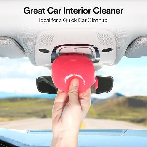 PULIDIKI Car Cleaning Gel for Car Detailing Kits Car Putty Auto Detailing Tools Car Interior Cleaner Car Cleaning Slime Car Accessories Blue Pink Stocking Stuffers for Women Men Teens Adults (2Pack) thumbnail 5
