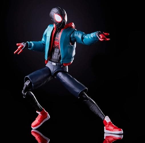 Hasbro Marvel Legends Series Spider-Man: Into The Spider-Verse Miles Morales 6-inch Collectible Action Figure Toy thumbnail 9