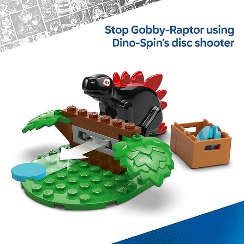 LEGO Marvel Spidey and His Amazing Friends Spidey and Gobby's Raptor Battle at Tree House HQ - Dinosaur Building Toy for Kids, Boys and Girls, Ages 4+ - Preschool Pretend Play Set - Gift Idea - 11200 thumbnail 4