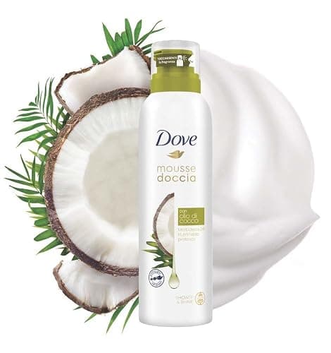 DOVE Mousse Doccia Olio di Cocco 6x200 ml (Confezione da 6) thumbnail 2