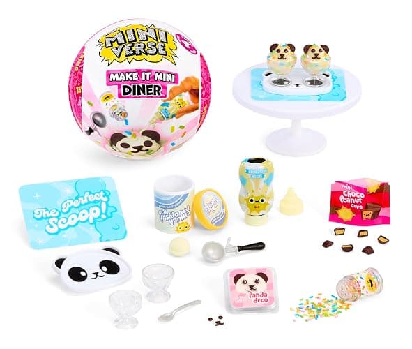 MGA's Miniverse Make It Mini Diner Series 4, Mini Collectibles - Mystery Blind Packaging, DIY, Resin Play, Replica Food, NOT Edible, Collectors, 8+ - Image 1