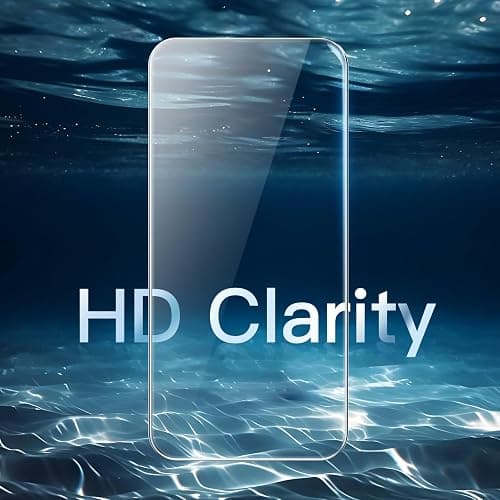 JETech Screen Protector for iPhone 16 6.1-Inch, Tempered Glass Film with Easy Installation Tool, Case-Friendly, HD Clear, 2-Pack thumbnail 3